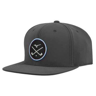 Gorra Mizuno Crossed Clubs Snapbk Hombre - Grises Oscuro - Chile M043NVUAWY